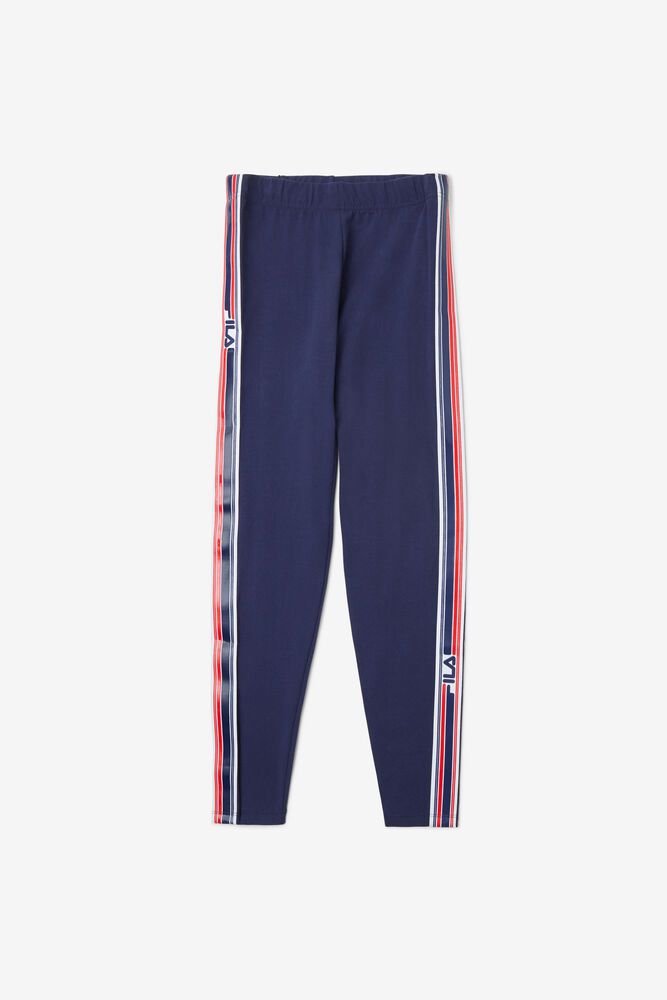 Fila Legging Damske Ragini Vysoký Rise Námornícka Modrá - AFHPX9548